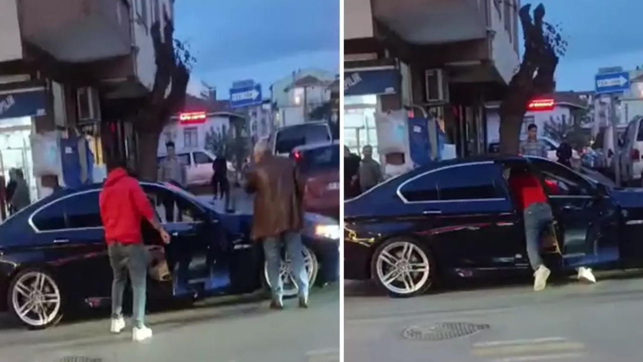 Eşiyle ilişkisi olduğunu iddia ettiği kişiyi defalarca bıçakladı: Dehşet anları kamerada