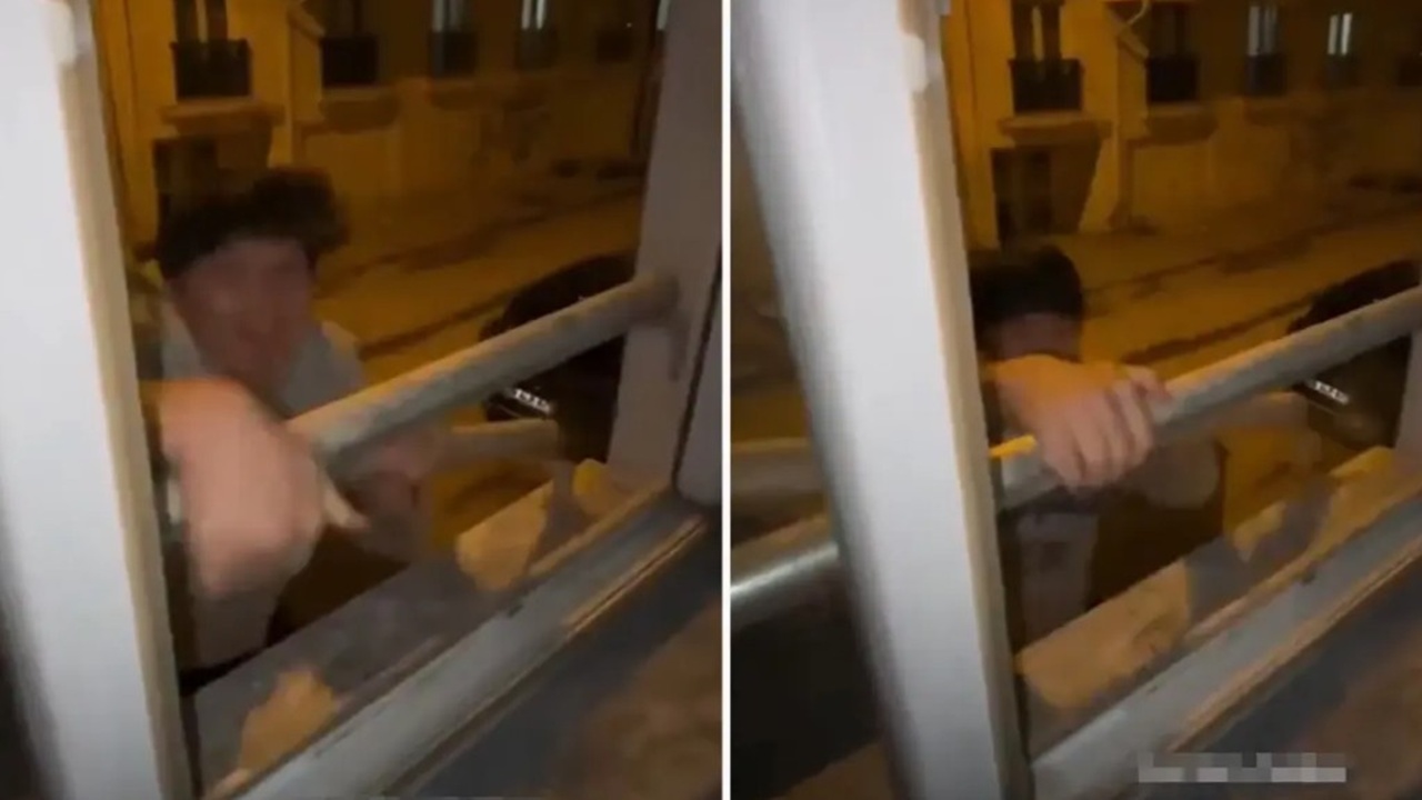 Eskişehir’de yurdun giriş saatini kaçıran öğrenci, pencereden tırmanırken kabusu yaşadı